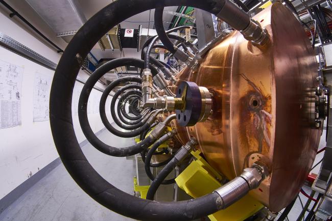Struktury akceleratora Linac4. Foto: CERN