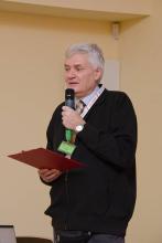 Dr michał Findeisen podczas wizyty filmowców w NCBJ — fot. NCBJ, Marcin Jakubowski