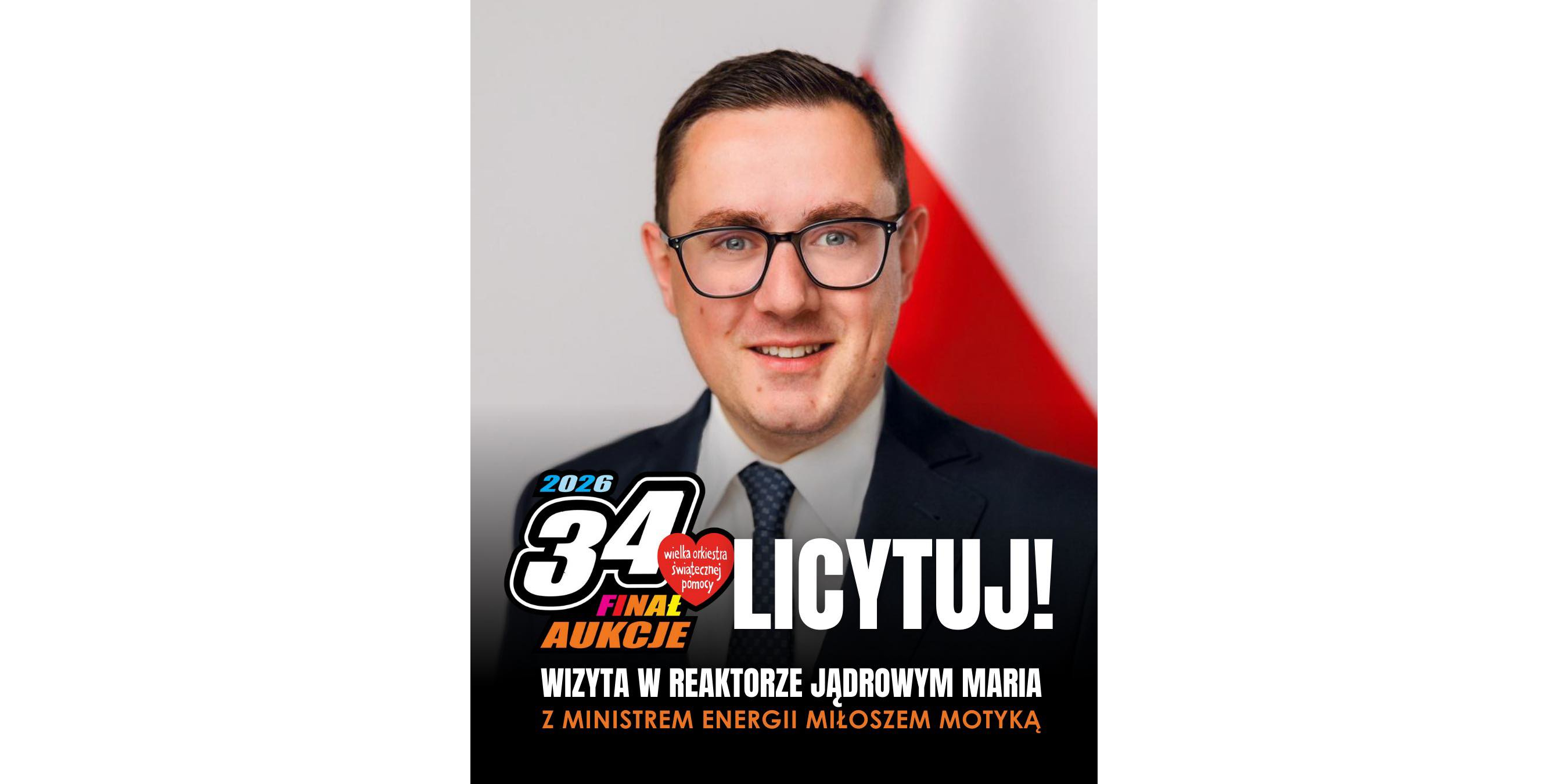 Zwiedzanie reaktora MARIA z Ministrem Energii - NCBJ gra z WOŚP!