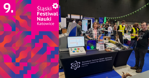 Narodowe Centrum Badań Jądrowych na Śląskim Festiwalu Nauki