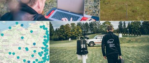 Nowe stacje sieci krajowego monitoringu radiacyjnego. Źródło: PAA