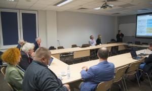 Przedstawiciele EuXFEL z wizytą w NCBJ