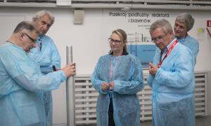 Przedstawiciele EuXFEL z wizytą w NCBJ