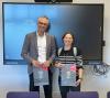 Per Seltborg, dyrektor RISE i Sophie Grape, dyrektorka ANItA